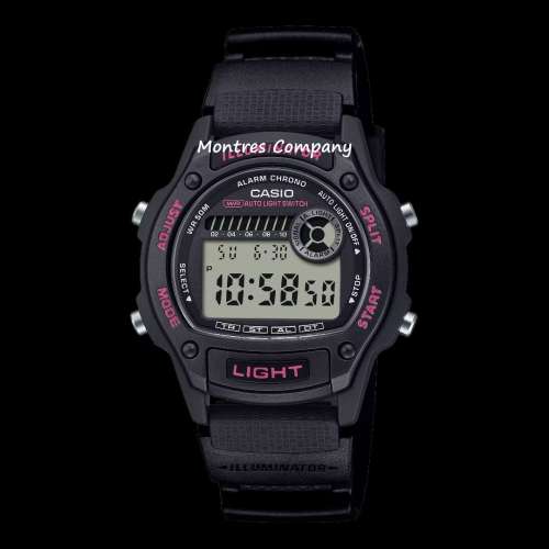 Montres Company 香港註冊公司(32年老店) 卡西歐 CASIO 50米防水 運動型設計 W220 ...