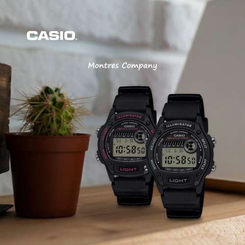Montres Company 香港註冊公司(32年老店) 卡西歐 CASIO 50米防水 運動型設計 W220 ...