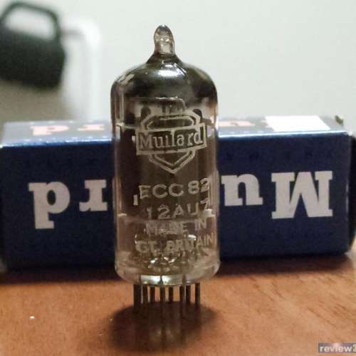 Mullard 57 年長屏方環 ECC82/12AU7 單支