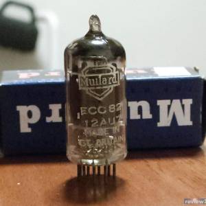 Mullard 57 年長屏方環 ECC82/12AU7 單支