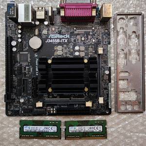 Asrock J3455B ITX 連4GB Ram x2 共8GB