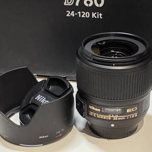 Nikon Nikkor AF-S  35mm f1.8G ED 全片幅 Full Frame