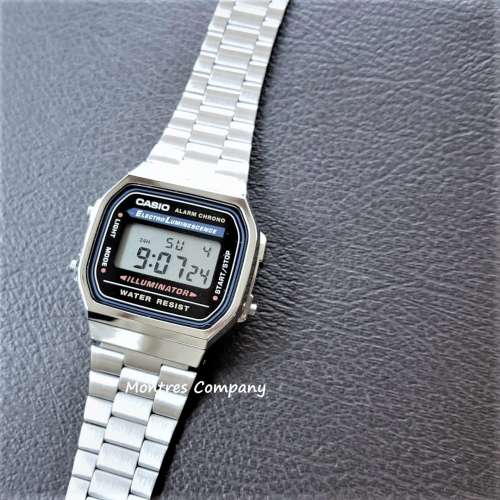 Montres Company香港註冊公司(28年老店)卡西歐 CASIO經典跳字 復古風 七年電池壽命 ...