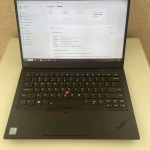 X1 Carbon Gen 6 i5-8250u 8GB ram lenovo thinkpad