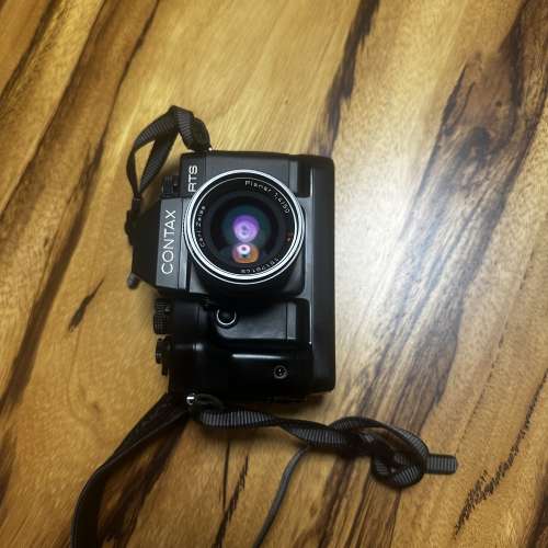 Contax RTS III with Contax 50/1.4, Contax TLA 360 flash