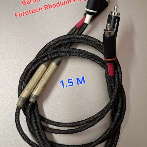 Stage III Concept Silver RCA Plug 純银訊號線