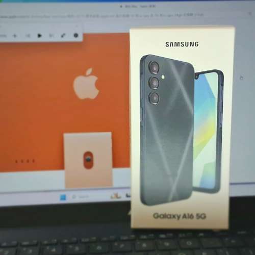 全新Samsung Galaxy A16 5G 藍黑色手機, 公司CSL禮品，保用到2026年3月.保証全新未...