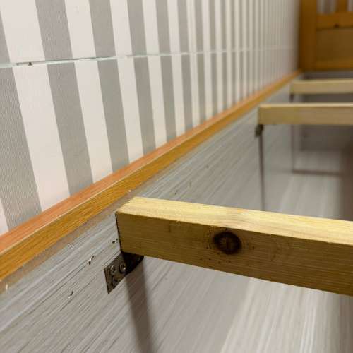 床 連 櫃桶 / 超新淨 / 單人 single bed mattress -- 要快手！