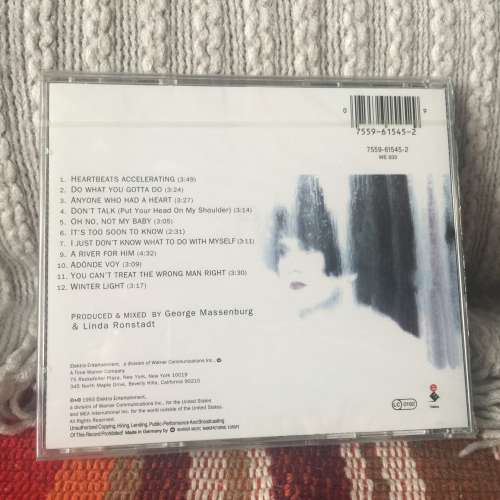 Linda Ronstadt Winter Light Made in Germany CD NEW 全新 德國製造