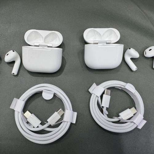 99%New Apple AirPods 4 /4 (ANC) 香港行貨 蘋果保養到2026年9月 有配件 自用一流