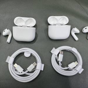 99%New Apple AirPods 4 /4 (ANC) 香港行貨 蘋果保養到2026年9月 有配件 自用一流