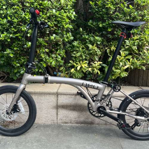 2025 新款 JAVA NEO 9速 碟剎349鋁合金折叠車 （三折叠小布 國布 ）送前後蛙燈叮叮