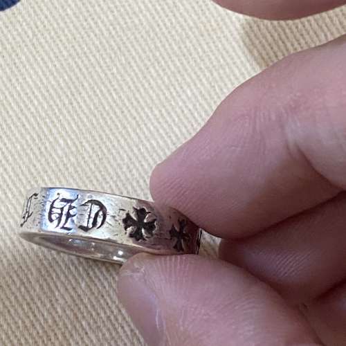 限量版LV 太陽花 chrome heart 925戒指