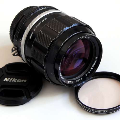Nikon 105mm F2.5 Nikkor P.C Auto 原裝Nikon AI- mount