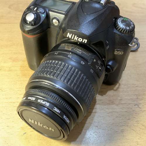 平用Nikon D50 +原廠18-55mm鏡頭小用新淨