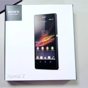 珍藏 全新未用 Sony Xperia Z Z1 手機電話 phone 亮黑色 索尼 支援 Micro SD卡 64G