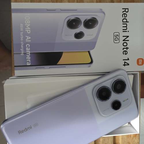 Redmi note 14 5G $800(九成新，全套齊，512G)
