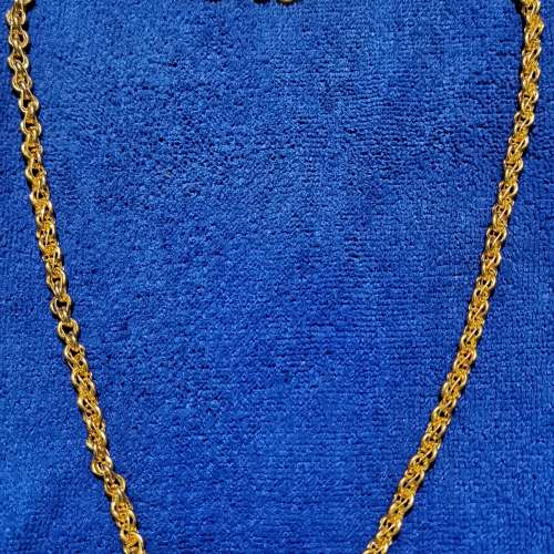 周大福 999.9 黃金 頸鏈 全新 首飾 金飾