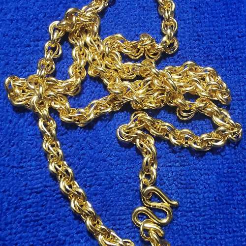 周大福 999.9 黃金 頸鏈 全新 首飾 金飾