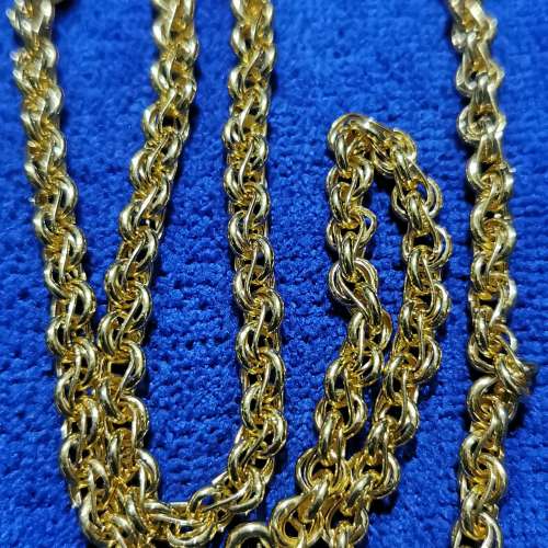 周大福 999.9 黃金 頸鏈 全新 首飾 金飾