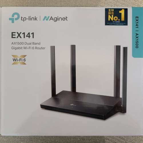 全新TP-Link EX141 AX1500 Wi-Fi 6 路由器 Wifi Router