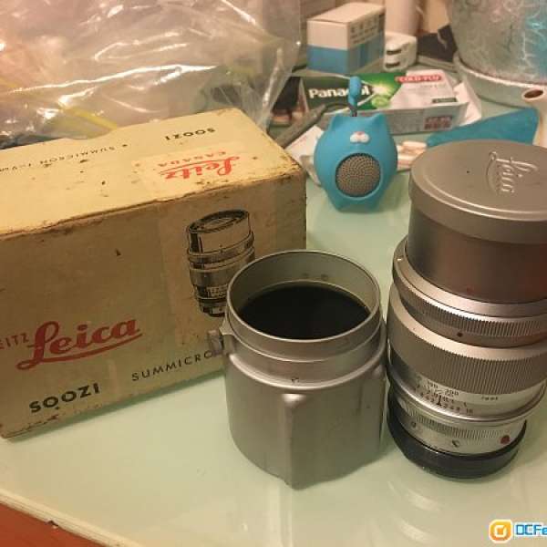 Leica 90mm f2 M mount with original box SOOZI