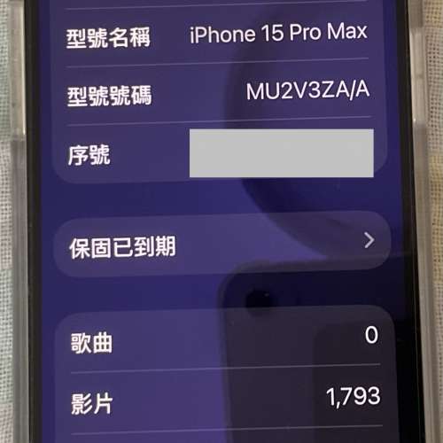 iPhone 15 pro max 512Gb 鈦金屬
