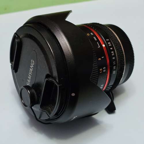 Samyang三陽 12mm f2 鏡頭 x mount fujifilm富士 手動對焦