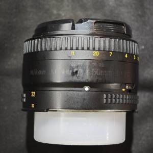 Nikon 50/1.8 AF D 尼康 50mm 50 冇盒冇單冇證冇罩 80%new 冇發霉 成像正常