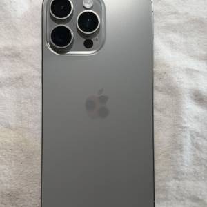 iPhone 15 pro max 512 原色 natural titanium