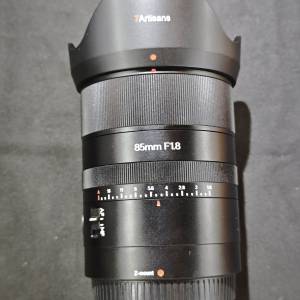 7Artisans 七工匠 AF 85/1.8 Full-frame 全畫幅 85mm 85 自動對焦 功能全正常 鏡片...