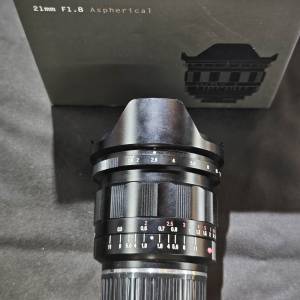 Voigtlander 21 福倫達 21mm F1.8 21/1.8 ultron aspherical for VM Leica 徠卡 M ...