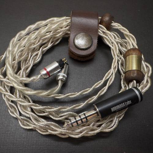 絕版95%新 CM Cable - LIGHT (Silver Widow 線基)單晶純銀升級線CM 2pin 4.4mm