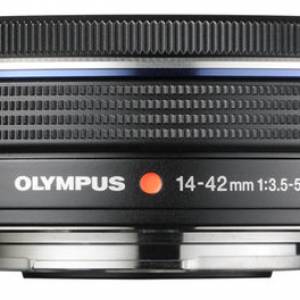 全新 黑色 Olympus ED 14-42mm F3.5-5.6 EZ (拆 Kit M43 電動變焦餅鏡， Panasonic ...