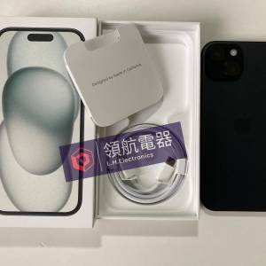 出售港行全新未激活 iPhone 15 512gb 一年蘋果保養 黑色 black what app 6497 6645
