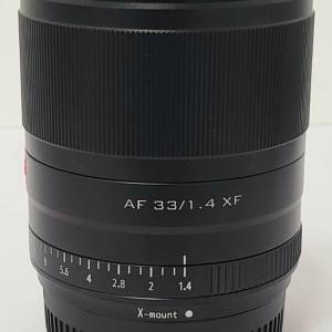 Viltrox 唯卓 33mm F1.4 STM for FUJIFILM FX Mount (富士 X 系列相機用自動對焦鏡...