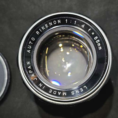 RICOH 55/1.4 auto rikenon Japan 理光 M42 55mm 55 功能全正常 鏡片通透冇花微塵 ...