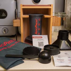 AeroPress 咖啡機套裝 連流量控制器及收納架