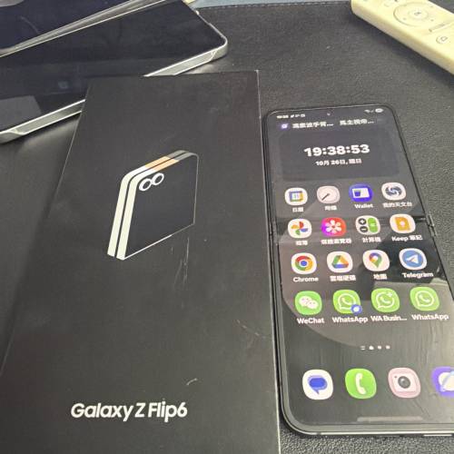 Samsung Z Flip6 512gb碳纖黑特別版連Samsung Care+