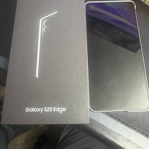 S25 edge 512gb blue clor with samsung Care+