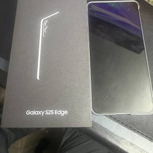 S25 edge 512gb blue clor with samsung Care+