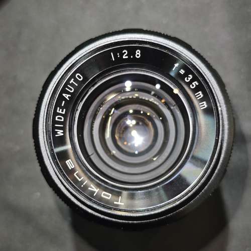 Tokina 圖麗 35/2.8 WIDE AUTO for Minolta 美能達 MD 35mm 35 鏡片通透冇花冇霉 功...