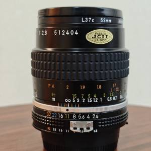 Nikon Micro-Nikkor 55mm F2.8 AI F-mount