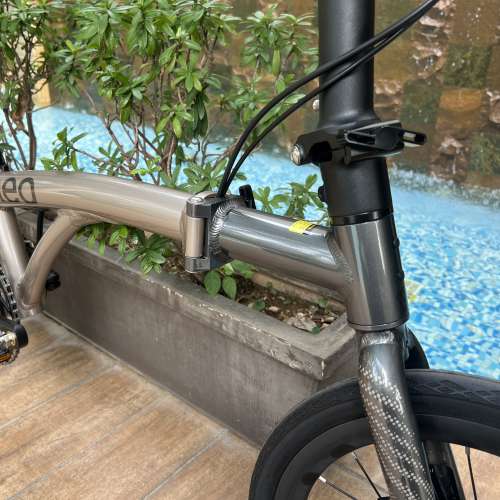 2025 新款 JAVA NEO 9速 碟剎349鋁合金折叠車 （三折叠小布 國布 ）送前後蛙燈叮叮