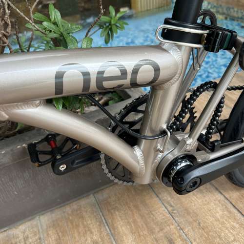 2025 新款 JAVA NEO 9速 碟剎349鋁合金折叠車 （三折叠小布 國布 ）送前後蛙燈叮叮