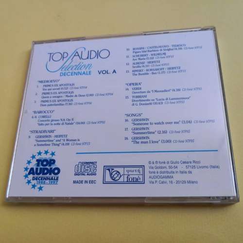TOP AUDIO SELECTION DECENNALE VOL. A