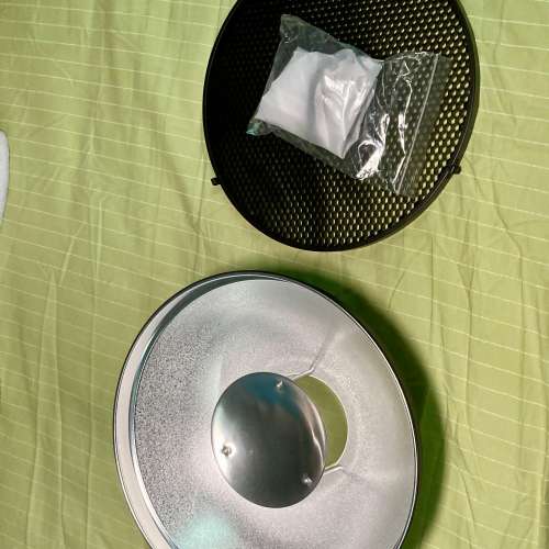 30cm 雷达罩保荣口内银連蜂巢网和柔光布