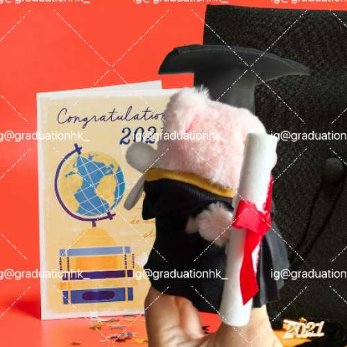 睇下文‼️獨家【訂做】 正版lulu豬畢業公仔‼️ lulu the piggy graduation doll ...