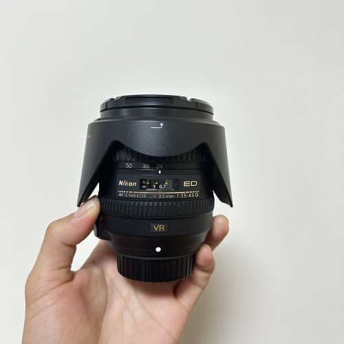 Nikon F mount 鏡頭組合 cover 24-300mm AF-S Nikkor 24-85mm f/3.5-4.5G  & nikko...