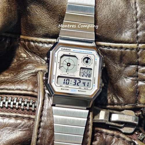 Montres Company 香港註冊公司 (32年老店) 卡西歐 CASIO 防水 A130WE-7A 復古 Vint...